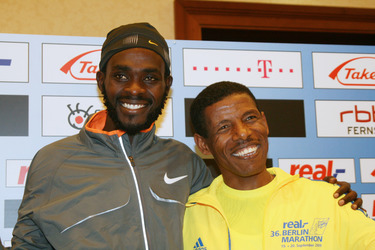Duncan Kibet, Haile Gebrselassie