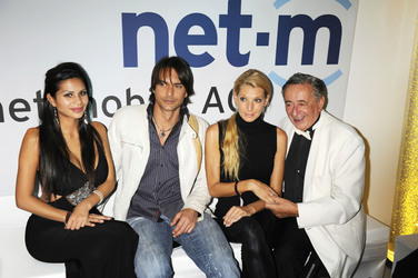 Nina Bruckner, Markus Schenkenberg, Giulia Siegel, Richard Lugner