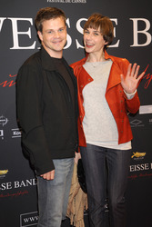 Christiane Paul mit Begleitung