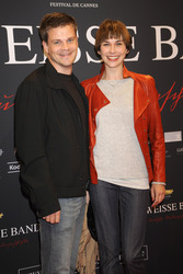 Christiane Paul mit Begleitung