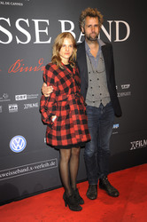 Christoph Schlingensief mit Begleitung