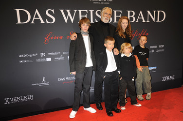 Michael Haneke mit Cast