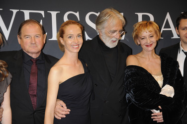 Burghart Klaußner, Ursina Lardi, Michael Haneke, Susanne Lothar