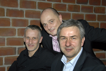 Jörg Mink und Klaus Wowereit mit Lebensgefährten Jörn Kubicki