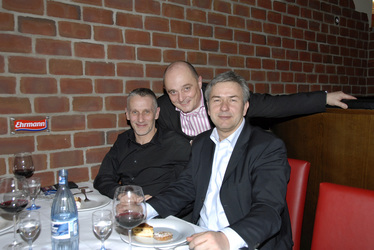 Jörg Mink und Klaus Wowereit mit Lebensgefährten Jörn Kubicki