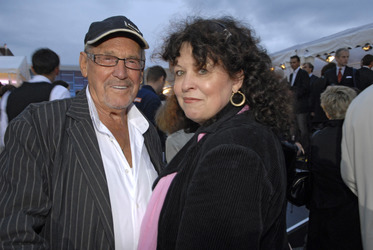 Herbert Köfer mit Lebensgefährtin Heike Knochee