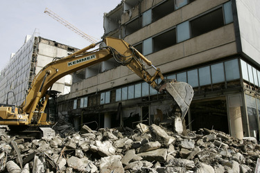 Abriss Hotel 'Unter den Linden'