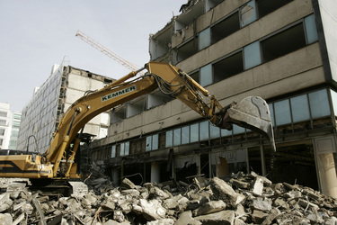 Abriss Hotel 'Unter den Linden'