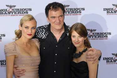 Diane Kruger, Quentin Tarantino, Mélanie Laurent