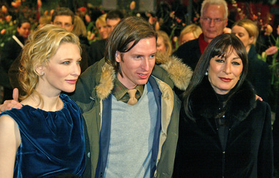 Cate Blanchett, Wes Anderson, Anjelica Huston