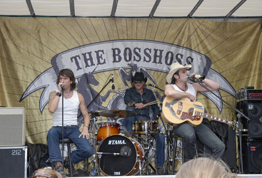 Alec 'Boss Burns' Völkel, Ansgar 'Frank Doe' Freyberg, Sascha 'Hoss Powers' Vollmer (The BossHoss)