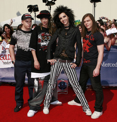 Gustav Schäfer, Tom Kaulitz, Bill Kaulitz, Georg Listing (Tokio Hotel)