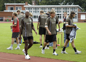 Pierre Wome, Clemens Fritz, Torsten Frings