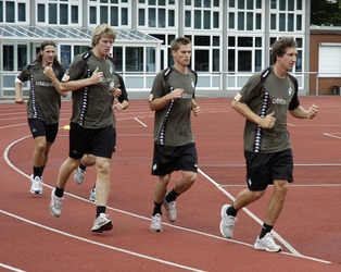 Torsten Frings, Markus Rosenberg, Frank Baumann