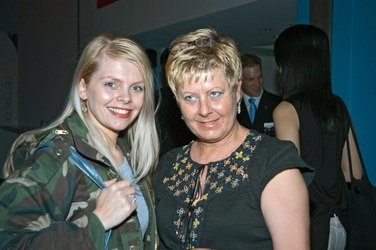 Anne-Sophie Briest mit Mutter Martina Trantvether