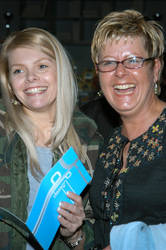 Anne-Sophie Briest mit Mutter Martina Trantvether