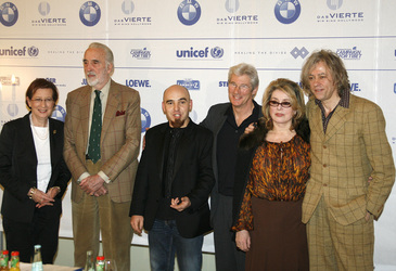 Heide Simonis, Christopher Lee, Sergei Matei, Richard Gere, Catherine Deneuve, Bob Geldof