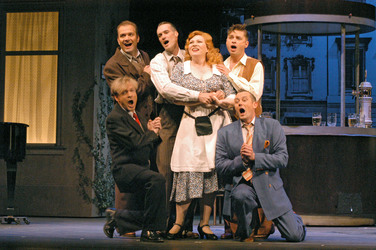 Die Comedian Harmonists besuchen Frau Luna