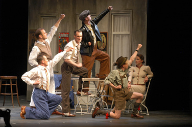 Die Comedian Harmonists besuchen Frau Luna