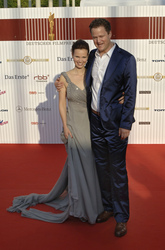 Florian Henckel von Donnersmarck und Begleitung