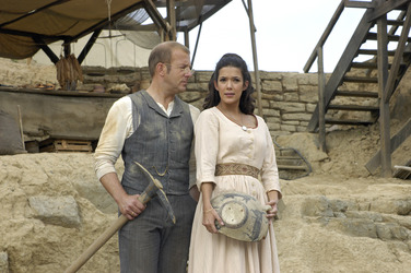 Heino Ferch als Heinrich Schliemann, Mélanie Doutey als Sophia Schliemann