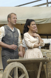 Heino Ferch als Heinrich Schliemann, Mélanie Doutey als Sophia Schliemann