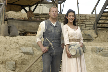 Heino Ferch als Heinrich Schliemann, Mélanie Doutey als Sophia Schliemann