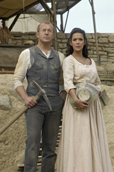 Heino Ferch als Heinrich Schliemann, Mélanie Doutey als Sophia Schliemann