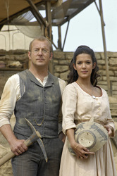 Heino Ferch als Heinrich Schliemann, Mélanie Doutey als Sophia Schliemann