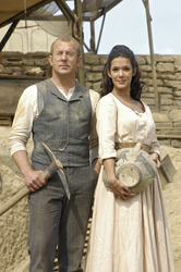 Heino Ferch als Heinrich Schliemann, Mélanie Doutey als Sophia Schliemann