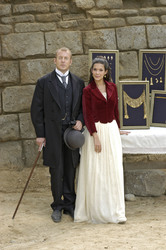 Heino Ferch als Heinrich Schliemann, Mélanie Doutey als Sophia Schliemann