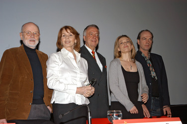Günter Rohrbach, Barbara Rudnick, Kulturstaatsminister Bernd Neumann, Senta Berger, Herbert Knaup