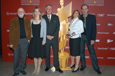 Günter Rohrbach, Barbara Rudnick, Kulturstaatsminister Bernd Neumann, Senta Berger, Herbert Knaup