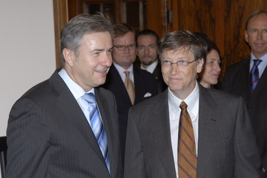 Klaus Wowereit, Bill Gates
