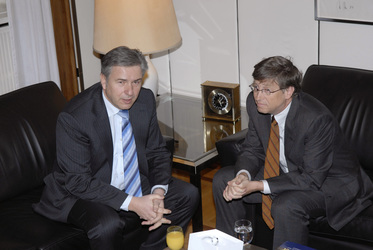 Klaus Wowereit, Bill Gates