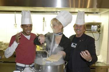 Marcelo do Santos / Marcelinho, Eva-Miriam Gerstner, Frank Zander