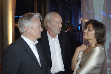 Henry Hübchen, Michael Gwisdek, Sandra Maischberger