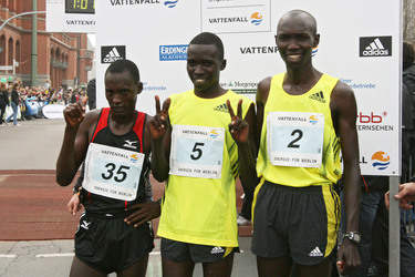 Sammy Kosgei, Bernard Kipyego, Kipsang Wilson Kiprotich