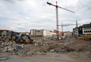 Baubeginn für die Stadtgalerie Hameln