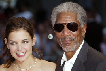 Katie Holmes, Morgan Freeman