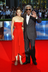 Katie Holmes, Morgan Freeman