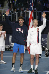 Justin Gimelstob, John McEnroe