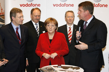 Christian Wulff, Angela Merkel, Friedrich Joussen