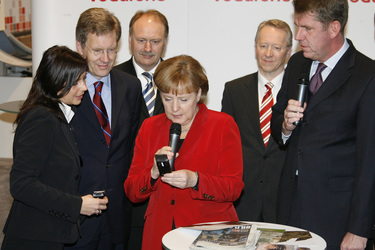 Christian Wulff, Angela Merkel, Friedrich Joussen
