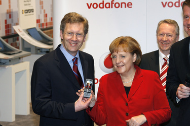 Christian Wulff, Angela Merkel