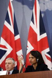 Jack Straw,  Condoleeza Rice