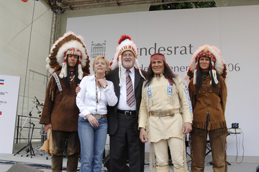 Ute Thienel, Peter Harry Carstensen, Gojko Mitic