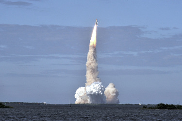 Start des Space Shuttles Atlantis STS-129