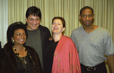Nichelle Nichols, Robert Beltran, Kate Mulgrew, Tim Russ