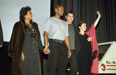 Nichelle Nichols, Tim Russ, Robert Beltran, Kate Mulgrew